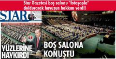 Star Gazetesi bo salonu \'fotoopla\' doldurarak havuzun hakkn verdi!