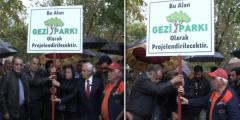 Bursa'nn Gezi Park'n Gezi aileleri at