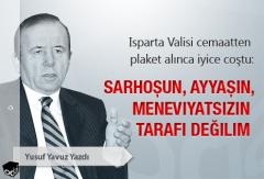 Nurcular heyecanlandran Vali: Sarhoun, ayyan, meneviyatszn taraf deilim!